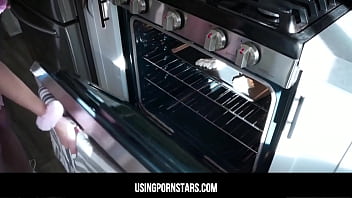 UsingPornstars - Freeuse Teen Baking Show Fucking - Alex Coal, Marcus London