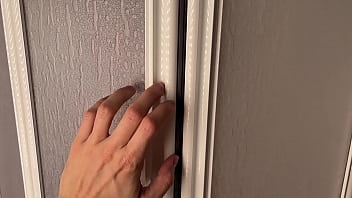 She sucked my dick deep in the shower and I cum in her mouth