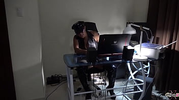 Sexy Asian Brunette Maxine X Tied Up And Oiled By Some Perverted Dude!