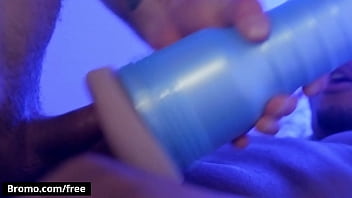 (Trent King) Plays With His BBC Then Puts It In (Jeremy London) Butthole While He Bends Over - Bromo