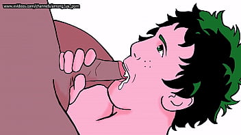 Midoriya mama una verga llena de leche (Cosplay my hero academia) bucle