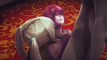 Furry Hentai - Rabbit girl and fish girl having sex with two cats boys - Japanese Asian Manga Anime Film Game Porn