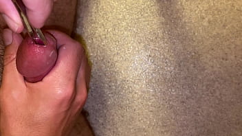 Cbt extreme urethra penis insertion cum