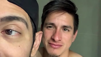 Hot guy after getting a blowjob