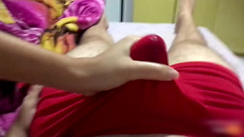 Underwear handjob, would you cum?