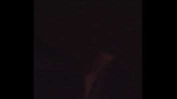 Fucking Her From Behind Then Cumming On Her Chest Outside - Redheaded Viking