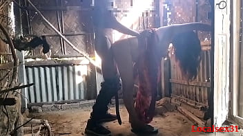 Red Saree Wife Outdoor Blowjob ( Official Video By Localsex31)