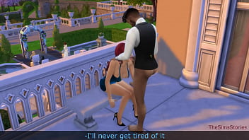 The sims 4, the groom fucks his mistress before marriage