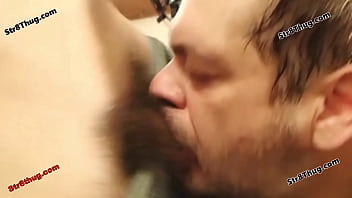 Domination Evil Guy Twisted Red brings his HOT straight friend Sarge over to use his Gay Pig Slave for Amusement and he has abs big cock and mouthful of nut for the homo