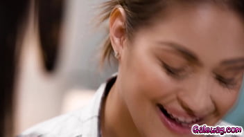 You either LOVE or HATE this beautiful lesbian scene with Gizelle Blanco and Freya Parker.