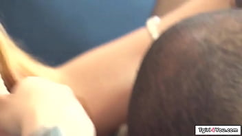 Small tits ts Ryder Monroe anal fucked