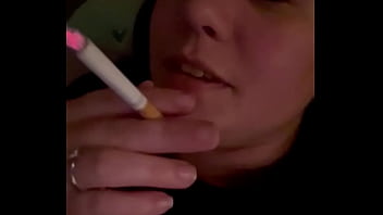 Candid Smoking Self Degrading MILF