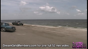 Big Tit Beauty Plays With Her Pierced Pussy At The Beach