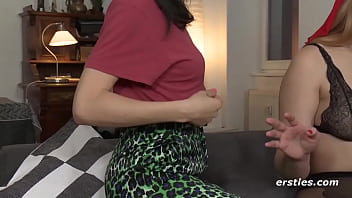Ersties: Lesbian Couple Get Off On Kinky &amp_ Rough Sex