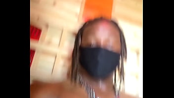 Sexy Black Dick Sweaty Sauna Stroking by Cbx8