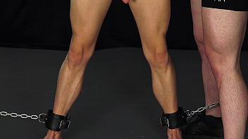 Submissive Pretty Boy Tied Up &_ Whipped in BDSM Dungeon