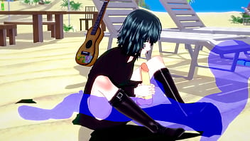 One Punch Man Hentai - Fubuki Handjob and fucked - Japanese Asian Manga Anime Film Game Porn