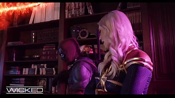 Wicked - Big Tittied Superhero Babes Get Their Pussies Pounded - Kenna James , Kenzie Taylor