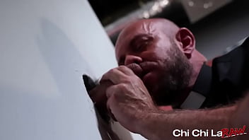 Daddy Matt Stevens ass fucked by Adrian Rose after blowjob