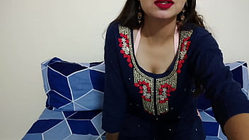 Indian close-up pussy licking to seduce Saarabhabhi66 to make her ready for long fucking, Hindi roleplay HD porn video