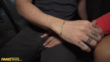 Fake Taxi - Small Italian teen with juicy tits gets the ride of her young life when huge cock driver fucks her in the back seat and sprays his cum all over her pretty face