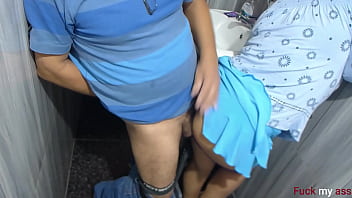 HORNY HUSBAND FUCKS LOVER'_S ASS HARD IN BATHROOM