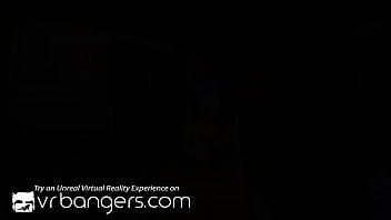 VR BANGERS Shy Jewelz Blu Showing Her Tits And Sucking Cock To Become Famous