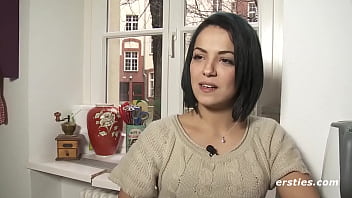 Ersties: Sexy German Girl Pampers Herself For the Camera