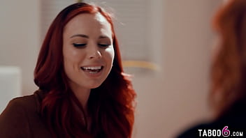 Taboo6.com - Lesbian redhead MILF babes Aidra Fox and Kenna James passionate lesbo sex