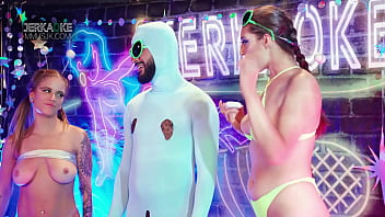 Jerkaoke - Jessie Pony and Bernard Sanchez Compete In An Out Of This World Edition Of Jerkaoke - LAA0029 - EP2