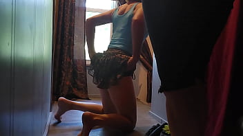 Ballbusting my sissy
