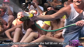Amateurs Bare All In Contest At The Miss Nude