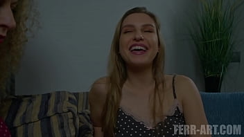 Transgender Nanny looking after her step sister then seduces her to fuck