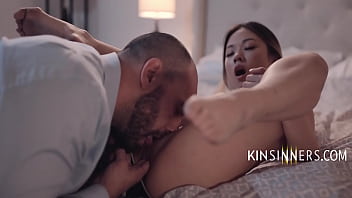 Teen Asian Step Daughter Makes Up With Strict Stepdad - Lulu Chu