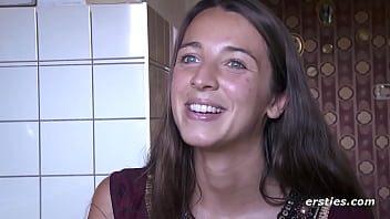 Ersties: Sexy Brunette Babe Gets Wet While Masturbating