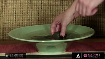 ALL GIRL MASSAGE - Alison Tyler Gives A Relaxing Meditation Massage To The MILF Brandi Love