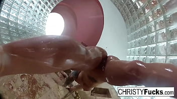 Hot Shower BTS Fun With Christy, Dahlia and Ivan