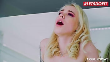 AGIRLKNOWS - (Antonia Sainz, Arteya) - Blonde Lesbian Dominates Her Redhead BFF In Bed Full Scene
