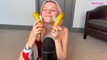 ASMR-Banana Sucking 2