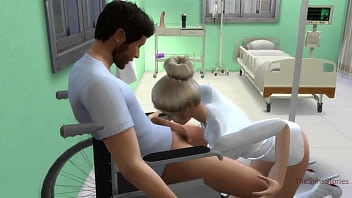 The Sims 4, nurse seduced and fucked a patient. She'_s recording it for proof of betrayal
