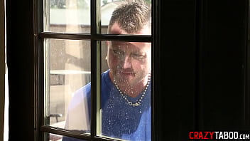 CrazyTaboo.com - Amazing big ass MILF Sarah Shevon caught masturbate and fucked in tight ass