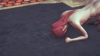 Hentai Uncensoreed - Mari fap and is fucked with creampie - Japanese Asian Manga Anime Game Porn