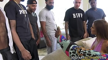 Jesse Pony relieves the stress on 11 black cocks