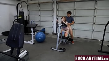 Gym Trainer Can Fuck Teen While Teaching Her the Workout - Madi Collins, Aria Carson - FuckAnytime