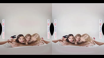 Super Sluts combine to fuck you in VR foursome