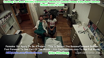 $CLOV Tori Sanchez Gets Searched for Narcotics by Doctor Tampa At BondageClinic.com