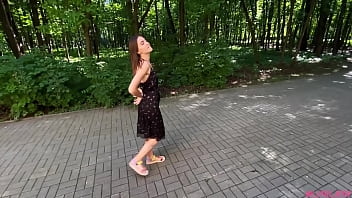 Walk In The Woods With Lush Ended With Cuming On Her Face And Hair