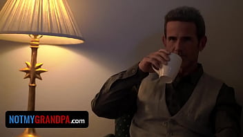 NotMyGrandpa - Perv Stepgrandpa Made Stepdaughter Ride His Cock Before She Could Ride His Car