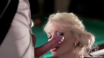 Blonde Sucks Him Off At The Pool Hall Finding the Best