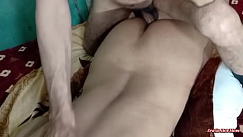 First Anal Hardcore of Sara and Alex Hard and Fast Anal Fucking with no mercy during hardsex loud moans in clear hindi audio while captured last part of xxx hd homemade Indian porn film